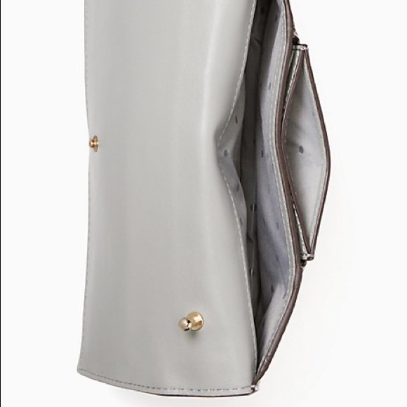 NEW  Kate Spade snake-embossed crossbody / clutch - Picture 11 of 12